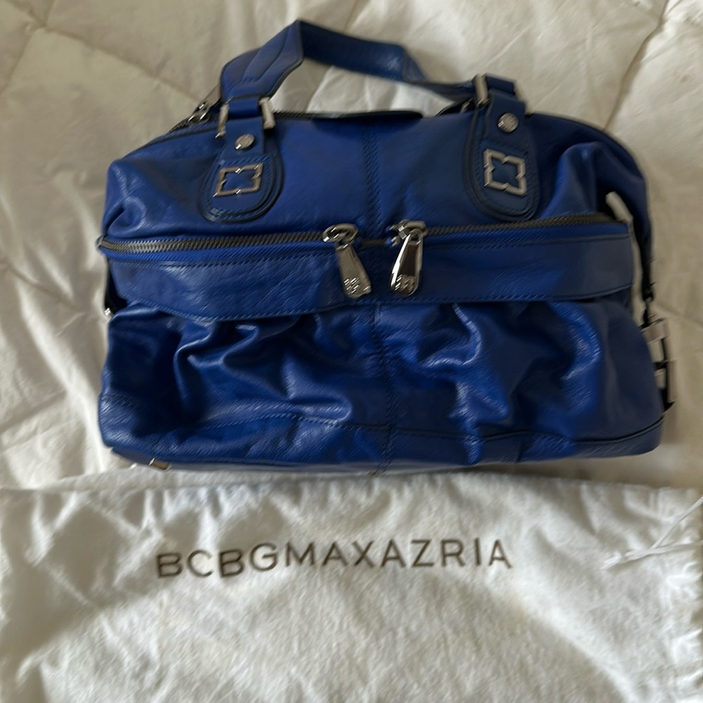 BCBG Maxszria electric blue purse